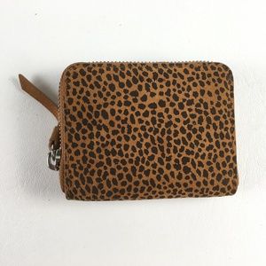 All Saints Leopard Mini Wallet X9216419